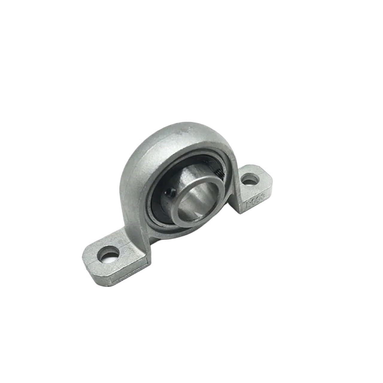 Abgedichtete Lager, 10 Stück Zinklegierung Durchmesser 8 mm 12 17 Bohrung Kugellager Stehlager montierte Unterstützung KP08 KP000 KP001 Kp003 Kp005 Kp006 | 10pcs,KP005 25mm