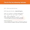 MAX Advanced Brakes - Brake Kit For 2011-2015 Hyundai Sonata, 2011-2016 Kia Optima (2.4 L4 w/Manual Parking Brake)| Carbon Ceramic Brake and Rotor Kit Front and Rear| Cross-Drilled Brake Rotors #1