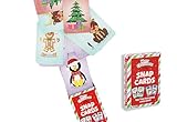 HENBRANDT Single Pack Christmas Snap Card Game 9cm Kids Memory Pair Game Xmas Snap Cards Stocking Filler Christmas Eve Box Party Favours Loot Bag Fillers Lucky Dip for Boys and Girls - Image 7