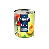 ST MAMET - Pêches Au Sirop 475G - Lot De 4 - Vendu Par Lot