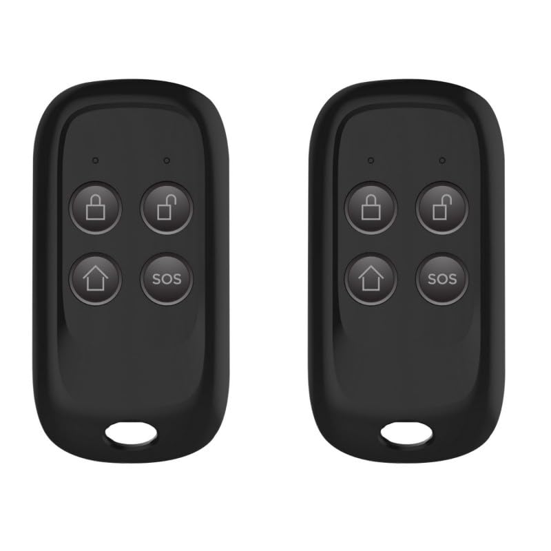 Alarme Maison WiFi et GSM 4G sans Fil connectée CASA Noire - kit 1