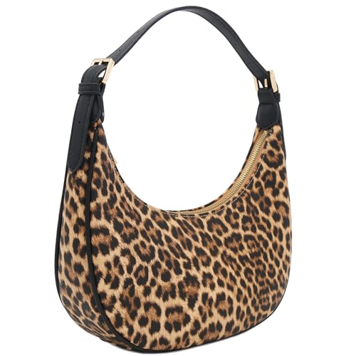 Image of FashionPuzzle Elegant Crescent Shoulder Bag Underarm Purse