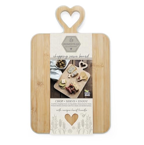 Cooksmart British Designed Wooden Chopping Boards, Homestead, 44 cm x 25 cm - Image 2