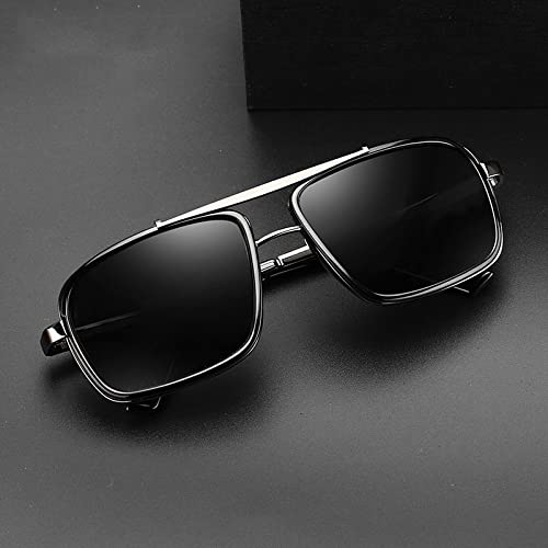 HMRGLMIE-Aluminum Magnesium Alloy Sunglasses Men Polarized Lens Sun Glasses Male Classic Driving Pilot Design Sunglass UV4004