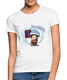 Hat das Zeug zum Lieblings-T-Shirt: hochwertig verarbeitetes Shirt der Marke Gildan mit zeitlosem Rundhals-Ausschnitt und verkürzten Ärmeln, das sich dank klassischer Farben super kombinieren lässt