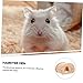 SUPVOX Wooden Hamster Hideaway Hut Natural Pet Nest for Sleeping and Play Safe and Design for Hamsters Gerbils and Mice Promotes Agility and Health