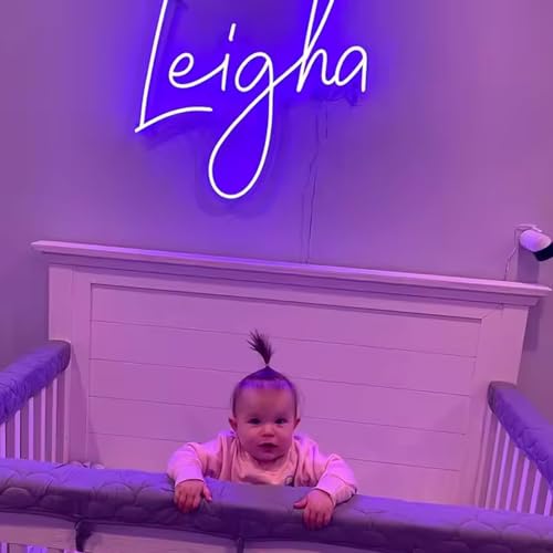 Custom Neon Sign, LED Personalized Wall Bedroom Decor Lights Birthday Wedding Party Business Bar Signs Letter, Customizable Logo Name Gifts