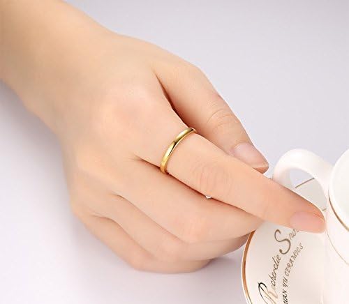 Vista 2 de Joyeros Jude Anillo apilable de carburo de tungsteno de 2 mm, liso, para banda de boda