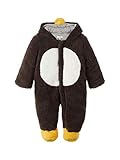 Baby Teddy-Overall NAME IT Unisex Baby Schneeanzug Pinguin 74-80