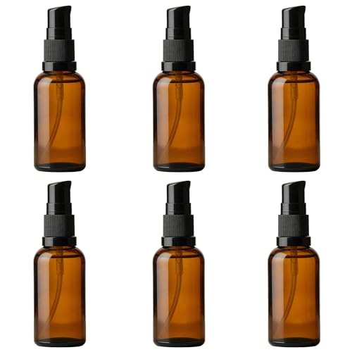 Frascos de vidrio ámbar de 15ml perfectos para llevar tu aromaterapia y maquillaje de viaje
