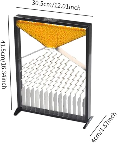 Modèle mathématique de distribution normale Galton Board outil éducatif