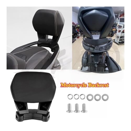 Support de moto confortable pour passager NMAX 155 avec appui-dos robuste