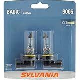 SYLVANIA 9006 Basic Halogen Headlight Bulb, (Contains 2 Bulbs)