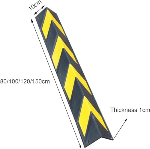 Garde-corps d'angle et barres anti-collision pour protection murale de parking souterrain