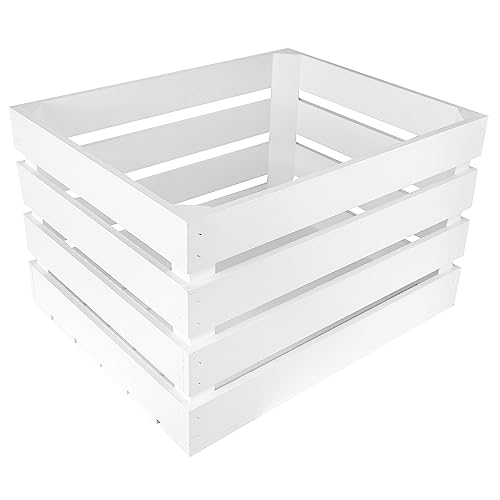 UNIVERSALE - La cassetta in legno è un prodotto con molti utilizzi. Utile come contenitore per la conservazione e l'organizzazione all'interno e all'esterno della casa. Ideale cestino portaoggetti per contenere foto, documenti, oggetti di valore, giocattoli, utensili, frutta, accessori per la casa, cassettina legno per fiori e tanto altro o moderno cestino bagno per la biancheria.