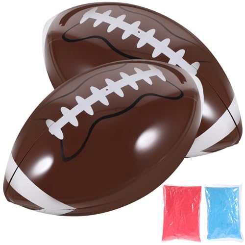 Ballon de rugby révélation genre 400g Gatuida pour animation de gender reveal party