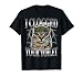 I Clogged Your Toilet Funny Stupid Brainrot Staring Cat Meme T-Shirt