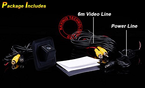 Image of Waterproof Backup Vehicle Camera Color Car Rear View Camera 170 Degree Viewing Angle License Plate Parking Reverse for BMW X1 (HD Camera)