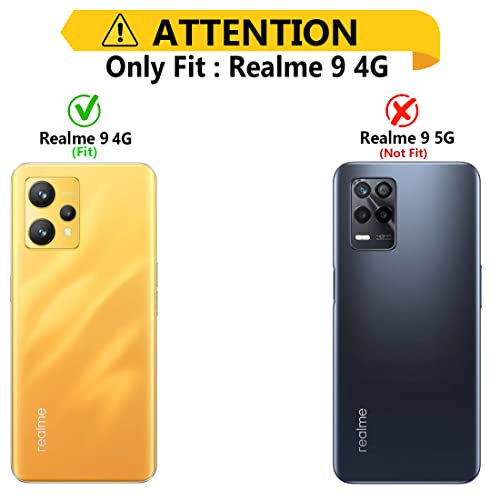 Image of Fashionury Back Cover for Realme 9 4G Designer | Printed|Transparent |Flexible| Silicon-D0090