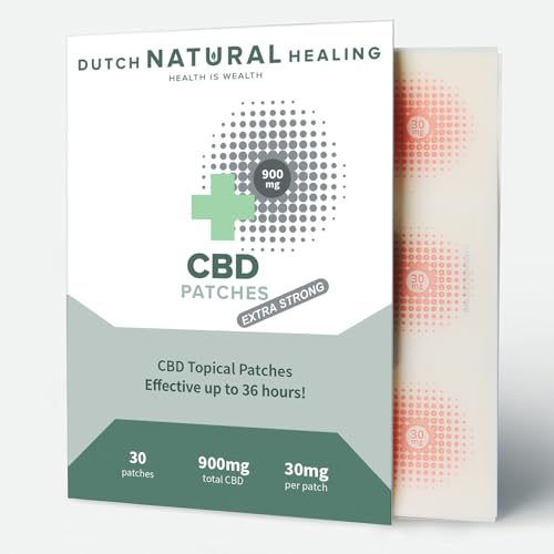 Pansements topiques CBD extra forts 30 x 30 mg - 900 mg