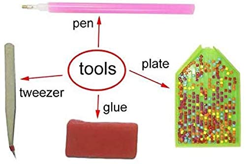 OYJL Kit Pittura Diamante 5D，Diamond Painting