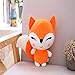Giocattoli di Peluche Pupazzo di pezza 23cm Kawaii Dolls Fox Peluche Animali Ripieni Giocattoli per Ragazze Bambini Ragazzi Giocattoli Peluche Cuscino Volpi Ripieno Morbido Giocattolo Bambola orange
