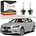 GTMOTO for Lexus IS250 IS350 HID Headlights 2006 2007 2008 2009 2010 2011 2012 2013 2014 2015 Low Beam with D4S Xenon Bulb Only, IS 250 350 AFS Headlamp 35W OEM 90981-20024, 6000K White Light, 2-Pack