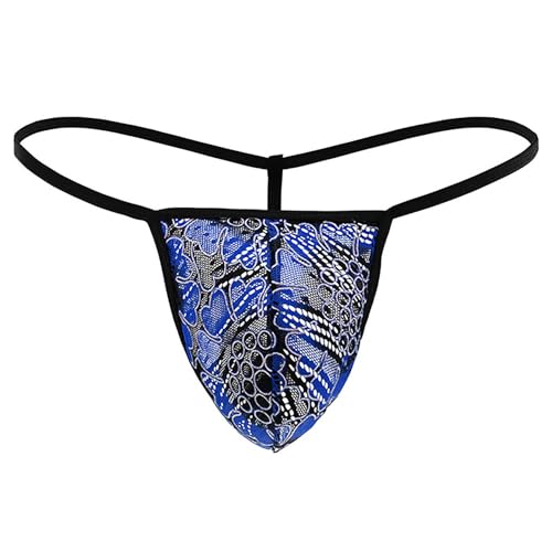 Lace Thongs for Men Sexy Sissy G-String Underwear Slutty Panties Low Rise Briefs Underpants for Sex Naughty
