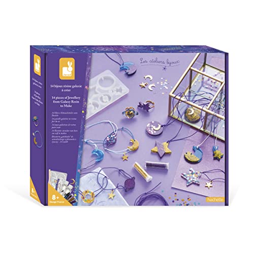 Les Ateliers Bijoux : 14 Bijoux Résine Galaxy à Créer -...