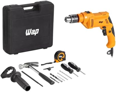 WAP Parafusadeira e Furadeira de Impacto WF 700K13 Mandril ½" 13m...