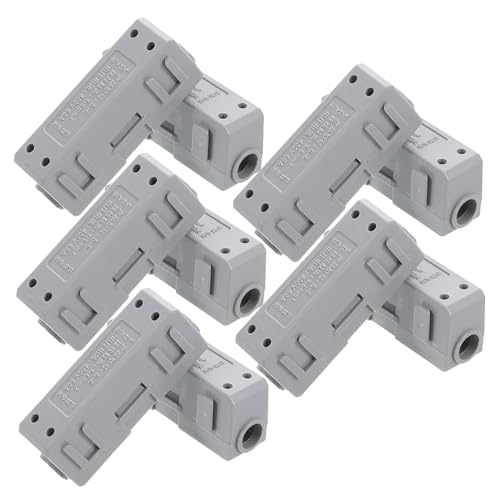 PRETYZOOM Efficient Wire Terminal Pack Solderless Connectors Mini Square Jumper for Quick Wiring Clamp and Insulate for Electrical Appliances