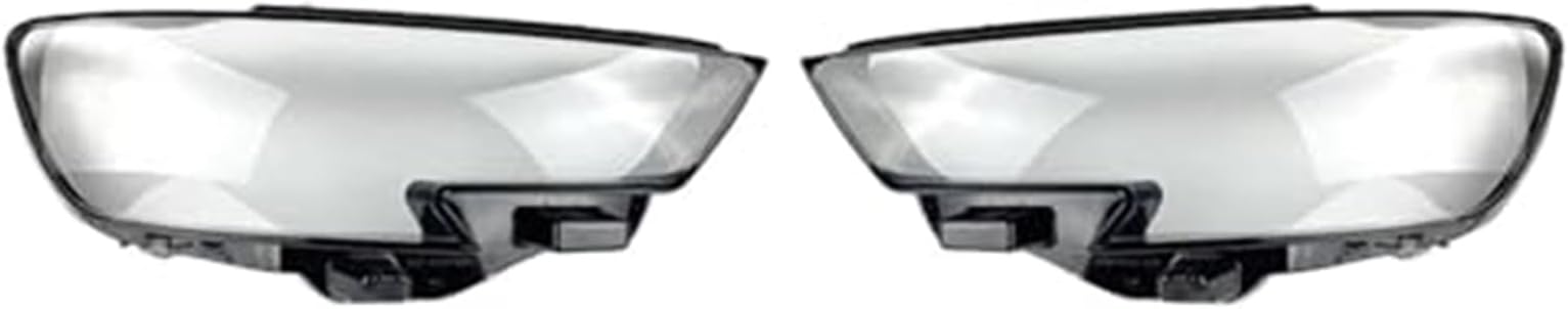 Left/Right Car Headlight Lens Glass Lampcover Cover Lampshade Shell, for, A3 2017 2018 2019 2020 Headlight Cover Shell Car Headlight Lens Cover(BLACK Only Right Side)