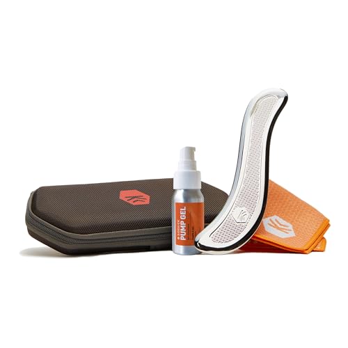 SIDEKICK Echo Muscle Scraper - Steel Gua Sha Tool - w/Patented Anti-Fatigue Grip - Full Kit Included – Designed for IASTM to Relieve Neck, Shoulder, Back and Muscle Pain - (Stainless Steel)