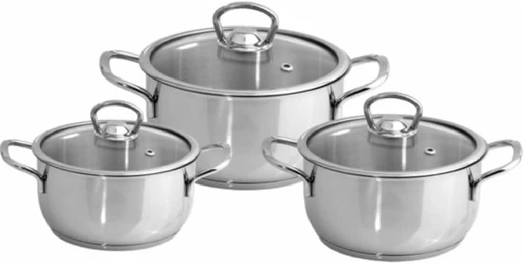 調理器具セット 6点キッチンガジェットセット 鍋パンセット 調理鍋セット テフロン加工ディナーランチ (D 説明を参照) (D 説明