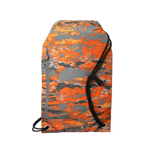 Image of geckobrands Embark 10L Drawstring Backpack - Waterproof, Lightweight Dry Bag for Beach, Hiking, and Light Water Activities