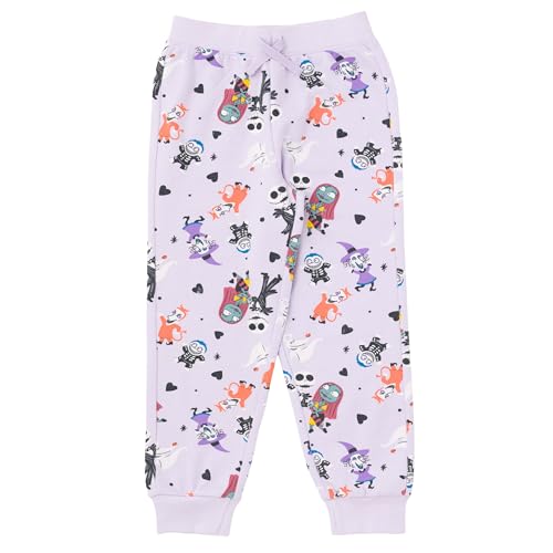 Image of Disney Girls Fleece Sweatshirt and Jogger Pants Outfit Set Newborn to Big Kid Sizes (Newborn - 14-16)