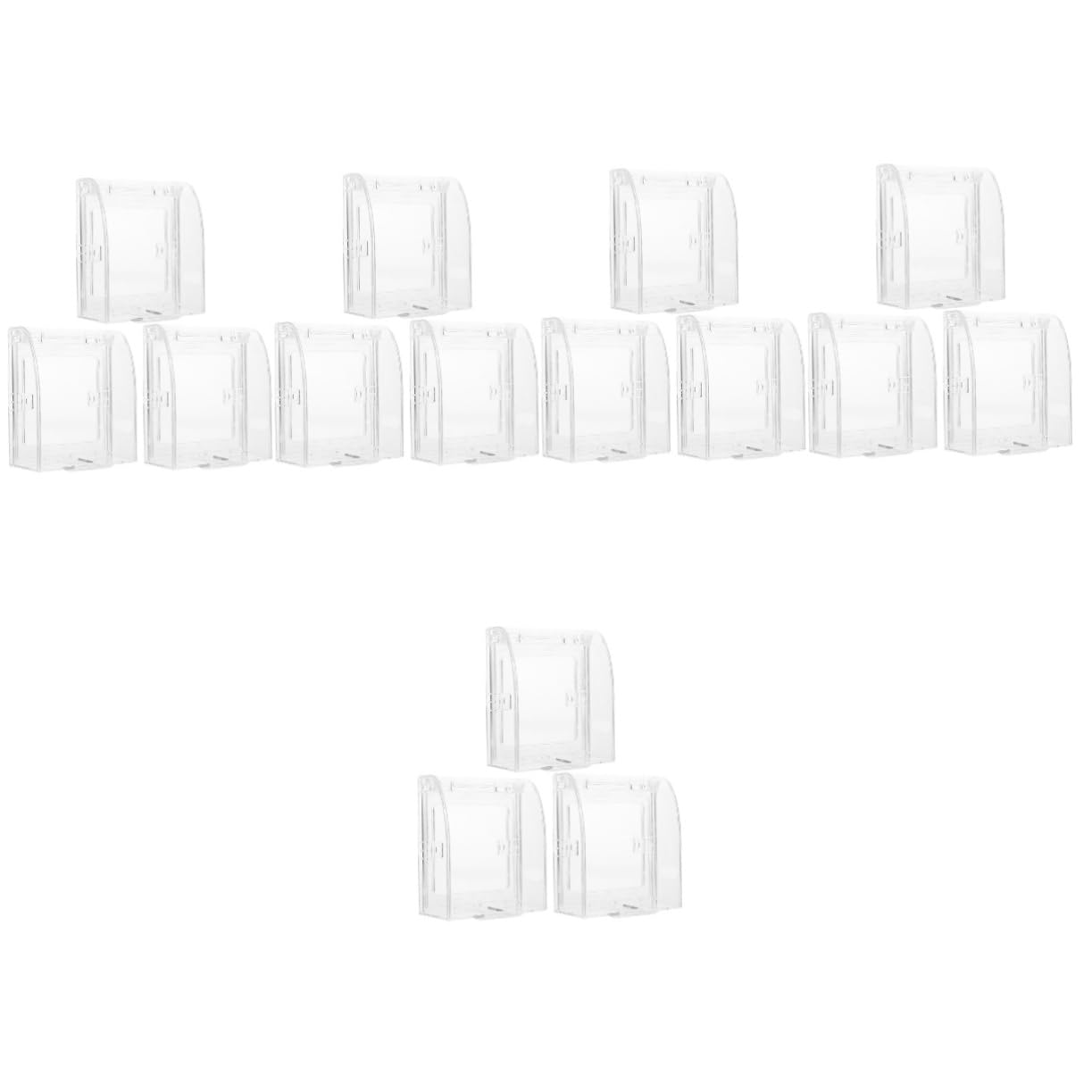 BESTonZON 15 Piezas Tapa Del Enchufe De Seguridad Cubiertas Para Enchufes Tapas De Salida Cubiertas De Enchufes De Salida Cubiertas De Seguridad De Salida Protector De Salida Páginas