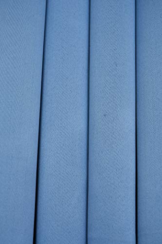 Image of Premium Blackout Solid Curtain for Home 100% Opaque Curtains for Long Door 9 Feet,Pack of 3,Sky