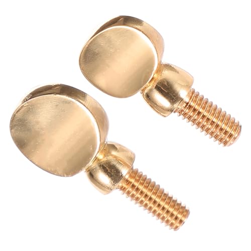 HOLIDYOYO 2個 サックス ネック締めネジ 製 小型 ネックパーツ 高耐久 軽量 携帯便利 ソプラノ アルト テナー用 楽器交換部品