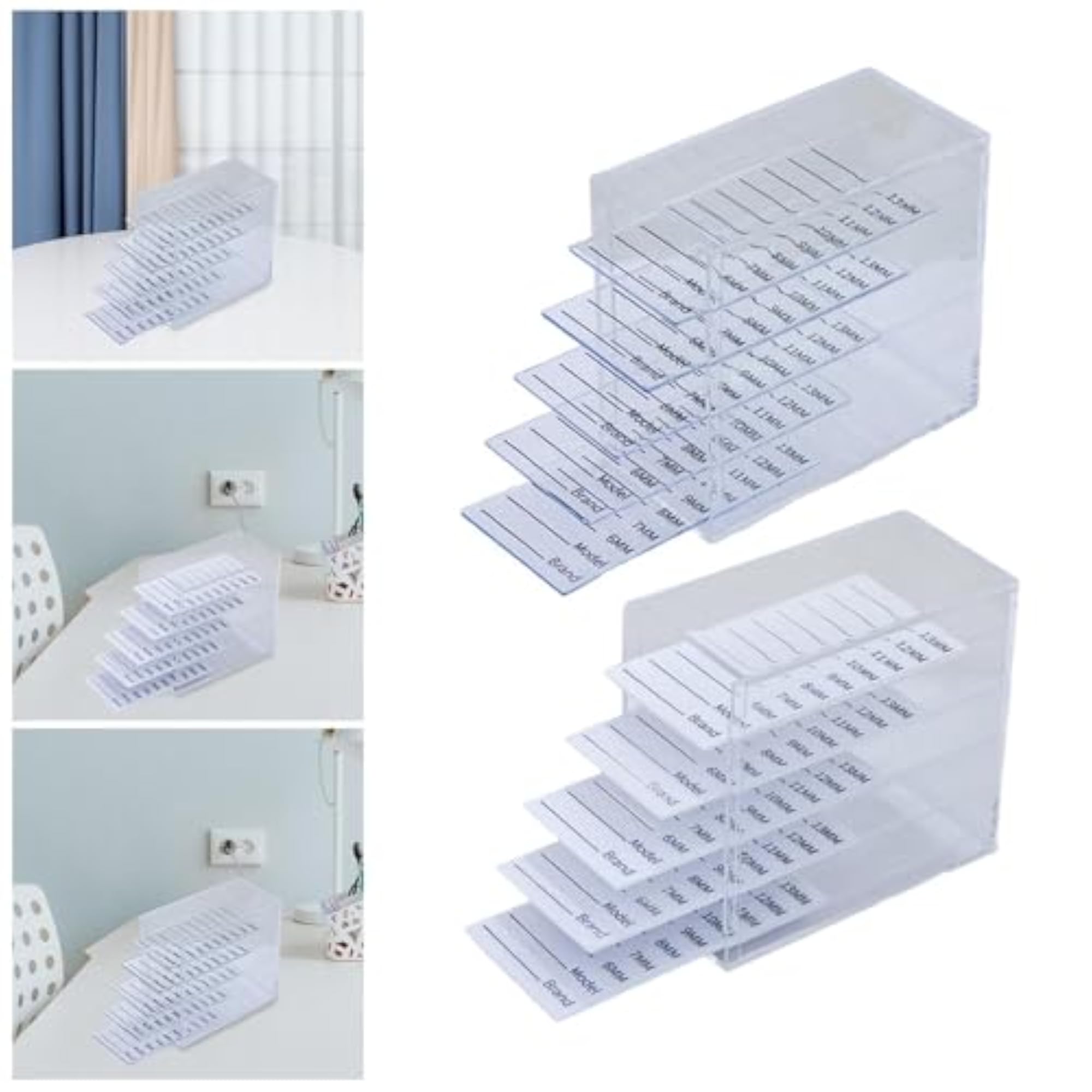5 Layers Eyelash Storage Box Makeup Organizer