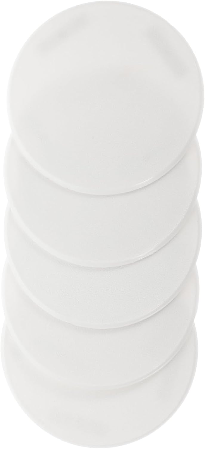 5pcs Adhesive Door Handle -Collision Protectors for Cabinets Bathrooms Noise-reducing Pads Easy to Install Damage Design for Home Use