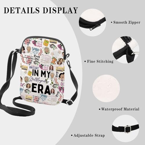 80s Movie Inspired Gift Movie Merchandise In My Magnolias Era Crossbody Bag For Magnolias Movie Fans3