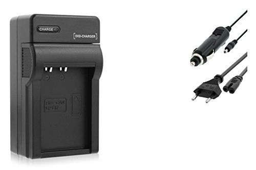 Ladegerät (Netz/KFZ) für Canon LP-E17 / Canon EOS 77D, 200D, 750D, 760D, 800D / EOS M3, M5, M6 Cover