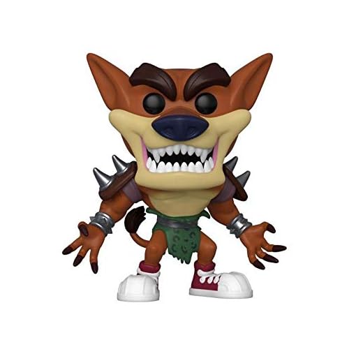 Funko Pop Figura De Vinil Games: Crash Bandicoot-Tiny Tiger Coleccionable, Multicolor (43344)