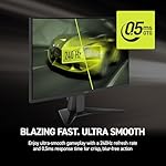 msi MAG 245F X24 24-inch 1920 x 1080 (FHD) Gaming Monitor, 240Hz, FreeSync Premium, HDR Ready, HDMI, VGA Port, VESA Mountable, Tilt, 4-Side Slim Bezel, 0.5ms, Black - Image 4