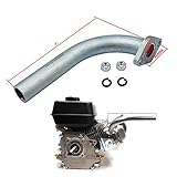 Heavy Duty 7' inch Long Exhaust Pipe Compatible with Predator 212cc NON-HEMI & Predator...