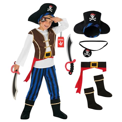 Morph Pirate Costume Boys, Blue Pirate Costume Kids, Boys Halloween Costumes, Halloween Costumes For Kids, Toddler