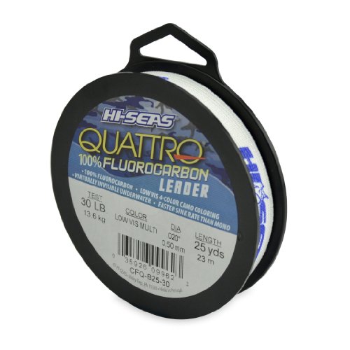 Hi-Seas Quattro 100% Fluorocarbon Leader