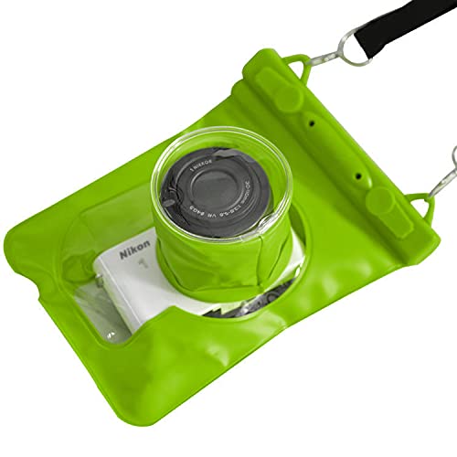 Alayna Waterproof Underwater Camera Dry Bag for Housing Digital Cameras in a Case Pouch Protector to Take Pictures and Capture Photos and Videos Under Water