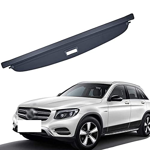 Étagère Arrière Rétractable De Coffre pour Mercedes Benz GLC 2016 2017 2018, Housse Colis Cargo Partition, Cache-Bagages Housse Colis Cargo Coque Cache-Bagages Couverture De Cargaison Accessoires Cover